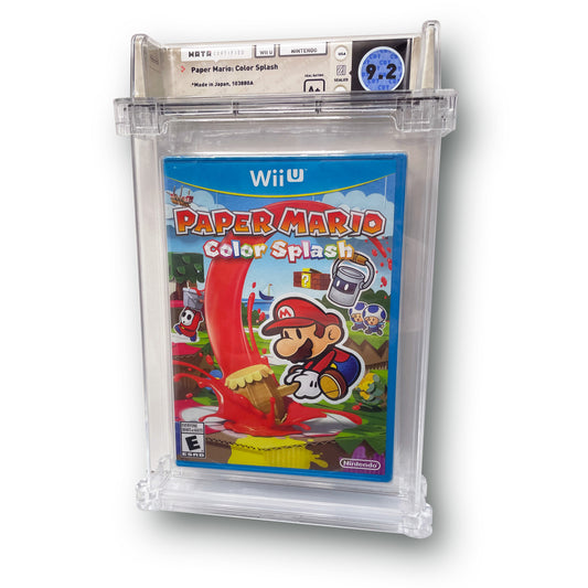 Graded Video Games - Wii U Paper Mario Color Splash