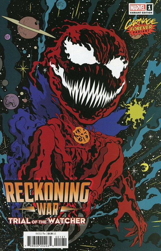 Reckoning War Trial of the Watcher 1 (2023)  Javier Rodriguez Carnage Forever Variant