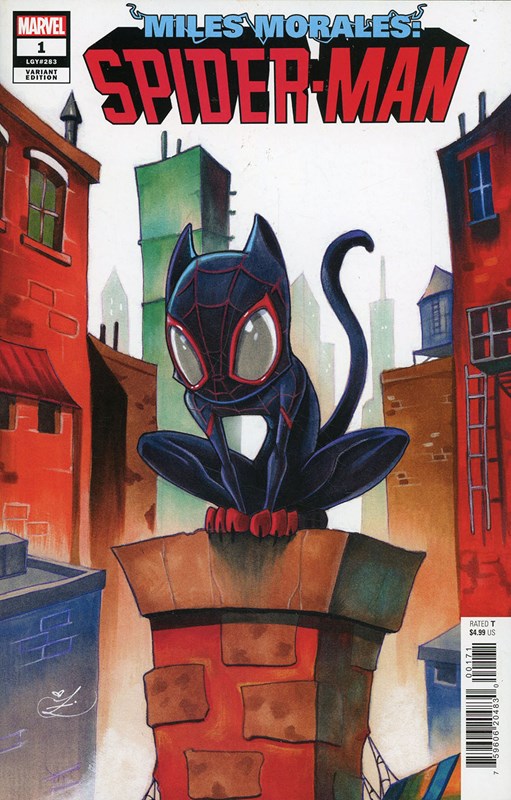 Miles Morales: Spider-Man 1 (2023)  Chrissie Zullo Cat Variant