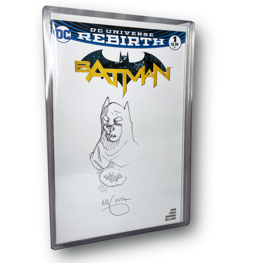 Batman Rebirth #1 Sketch Cover Mike Mignola
