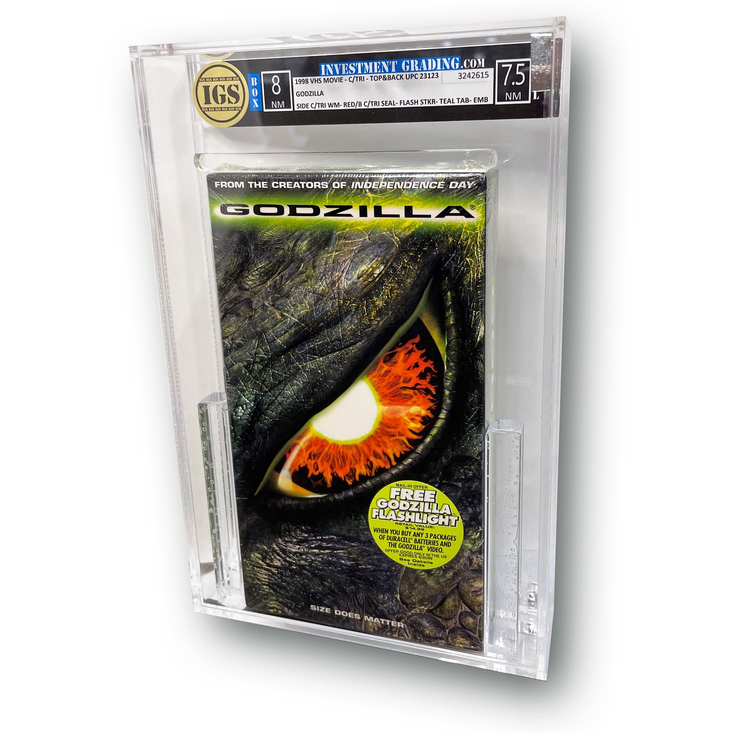 Graded VHS - Godzilla