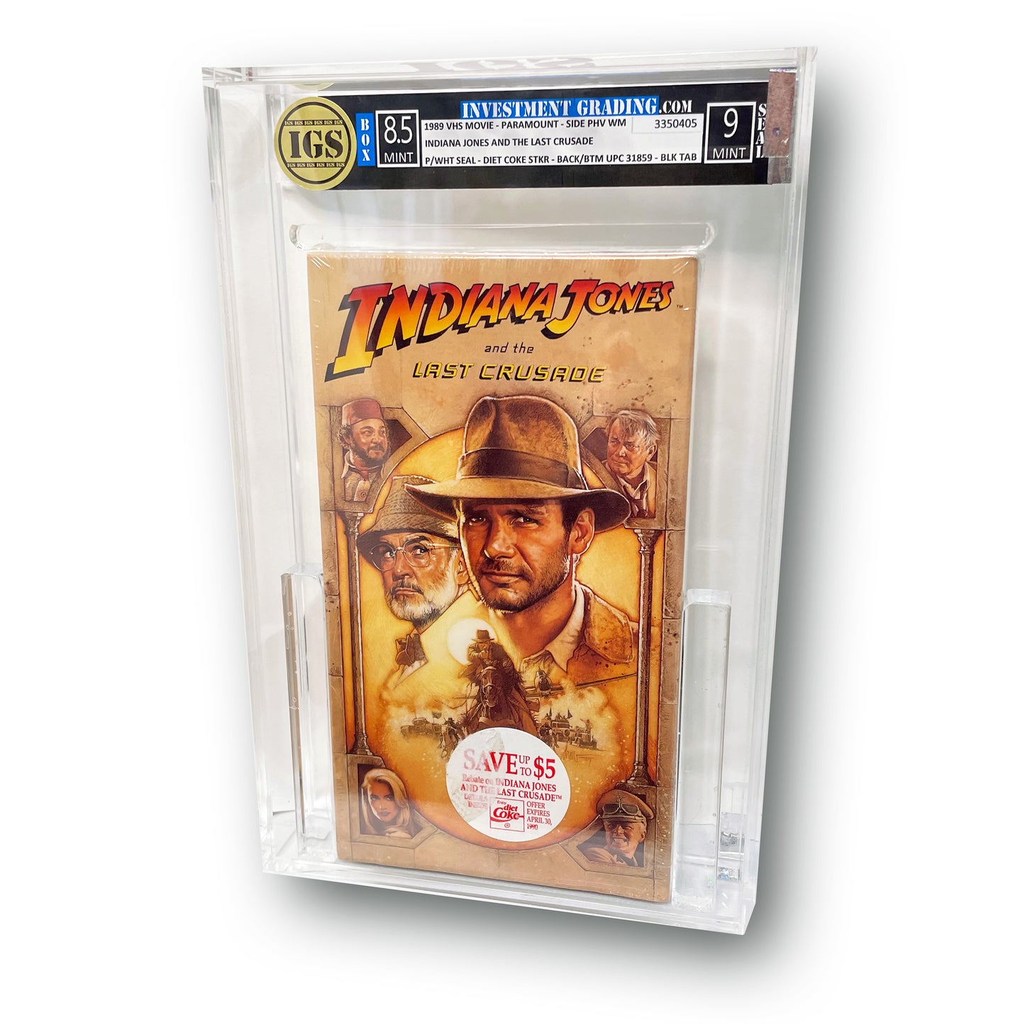 Graded VHS - Indiana Jones and the Last Crusade
