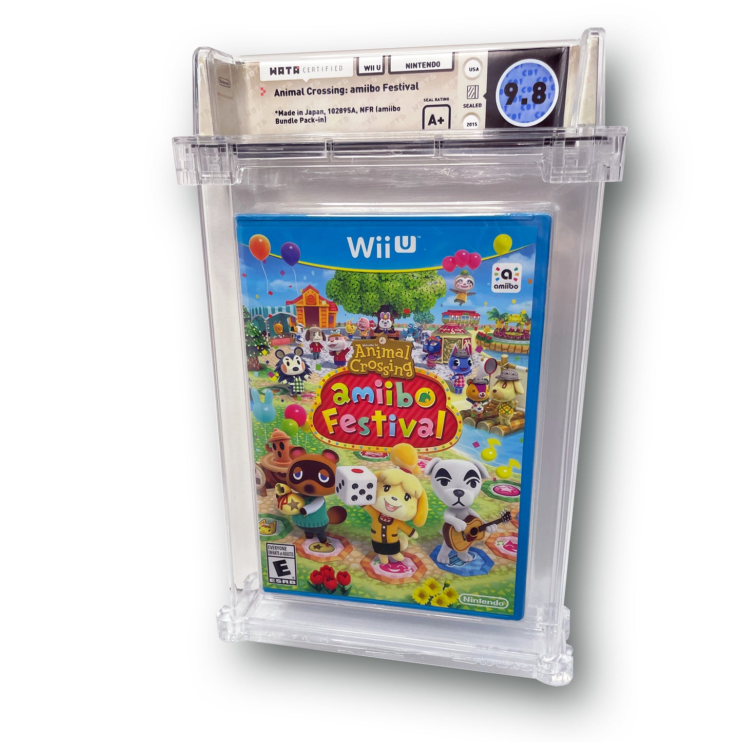 Graded Video Games - Wii U Animal Crossing Amiibo Festival 9.8