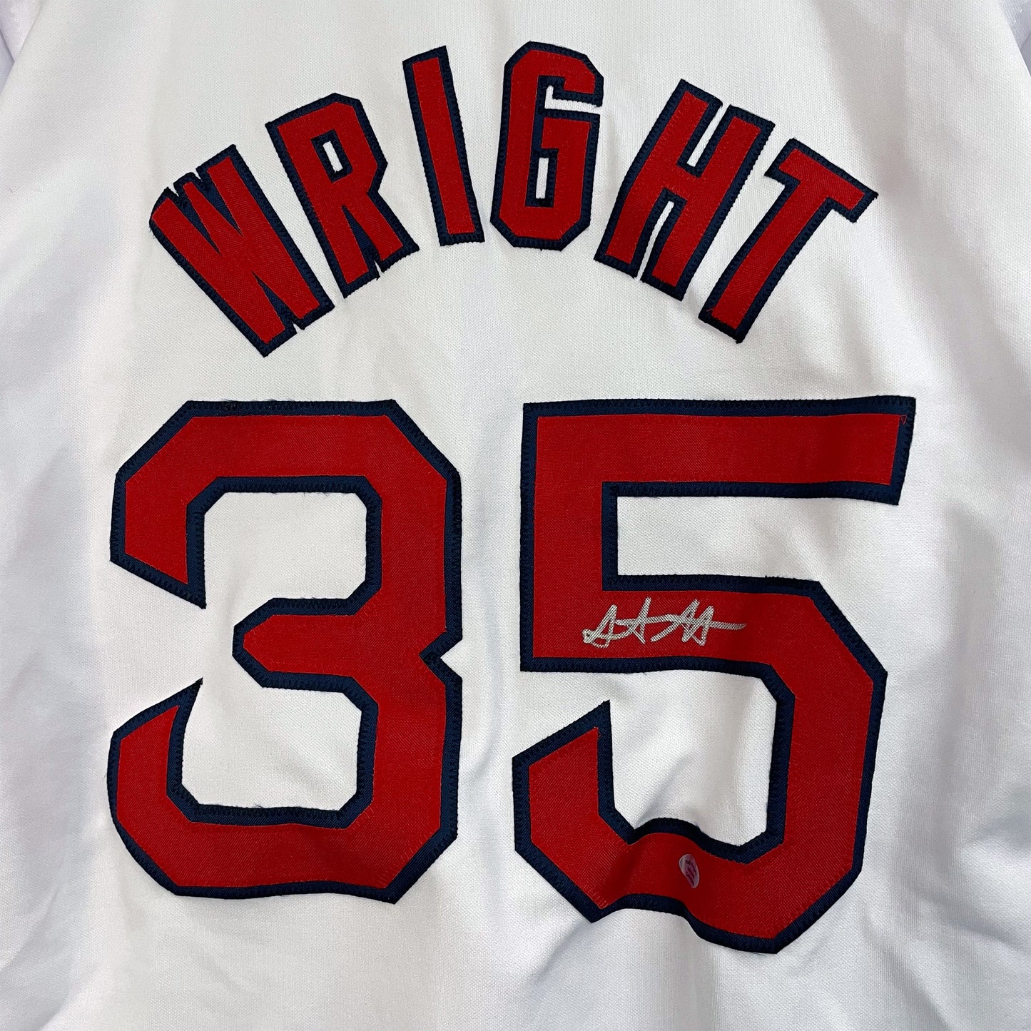Autographed Red Sox Jersey- Steven Wright
