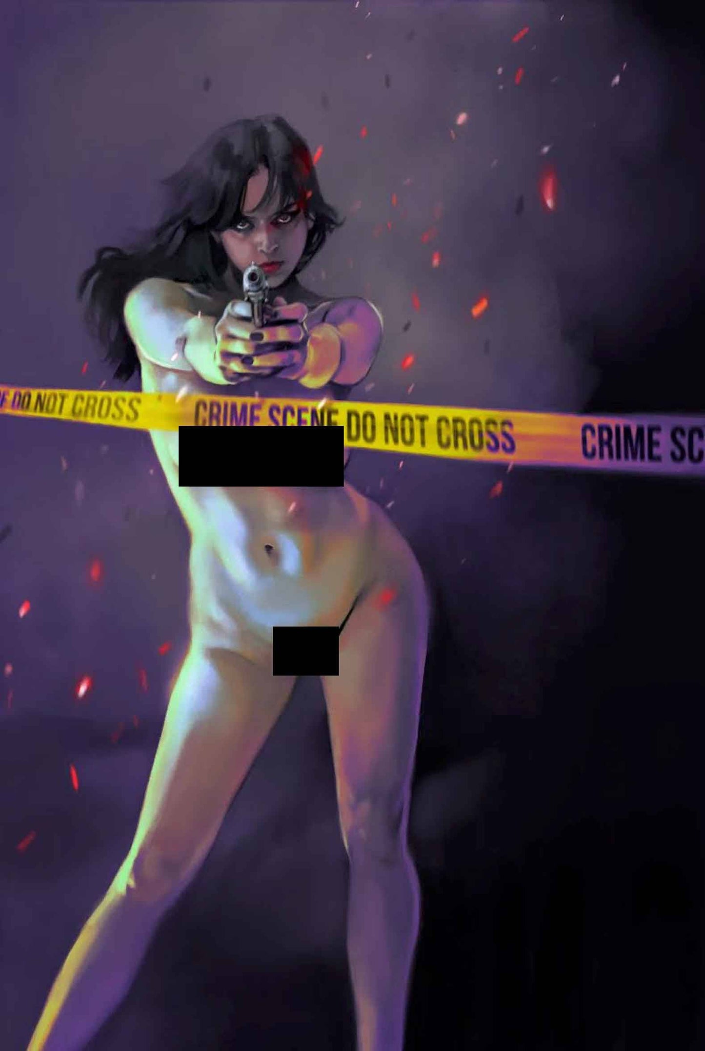 Gun Honey: Blood for Blood 4 Polybagged nude variant