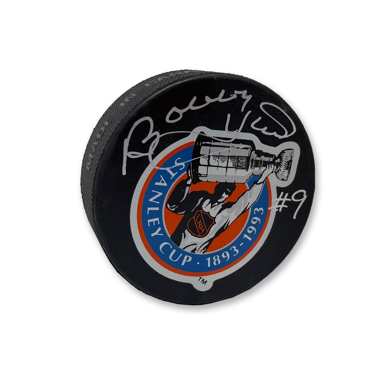 Bobby Hull Autographed Hockey Puck
