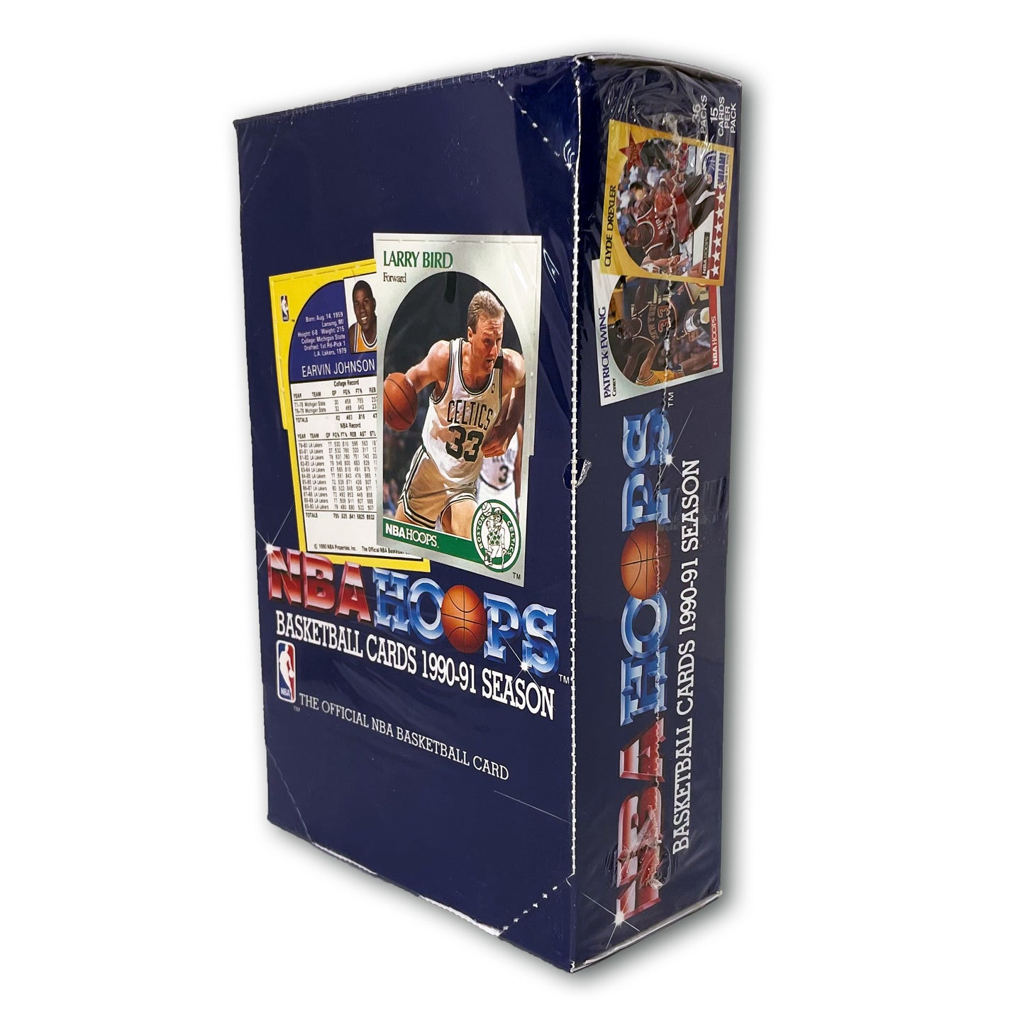 NBA Hoops Basketball Cards 1990-91 Season (Blue)