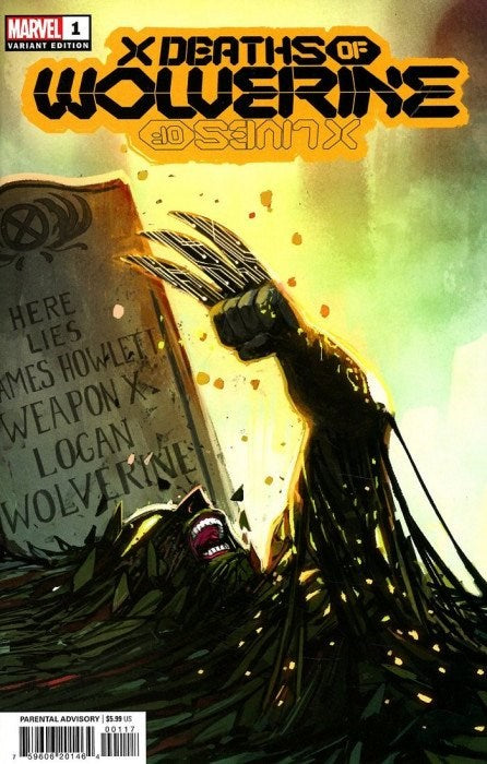 X Deaths of Wolverine 1 (2022) Stephanie Hans Variant