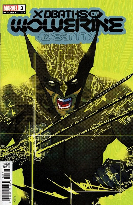 X Deaths of Wolverine 3 (2022)   Christian Ward Variant
