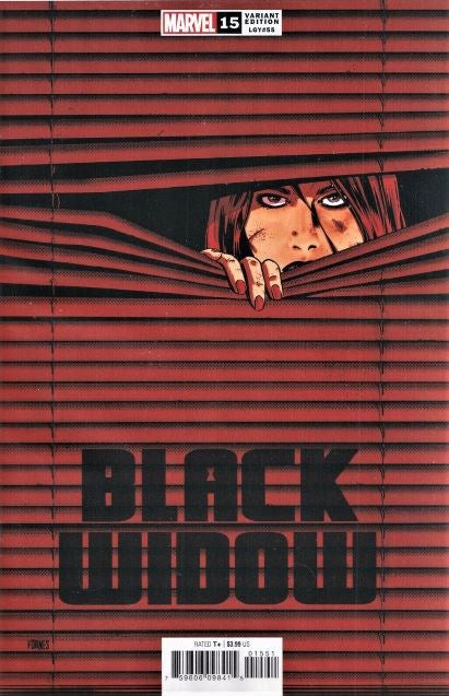 Black Widow 15 (2021)  Jorge Fornes Window Shades Variant