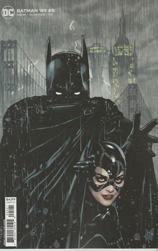Batman '89 5 (2022)  Adam Hughes Card Stock Variant Cover