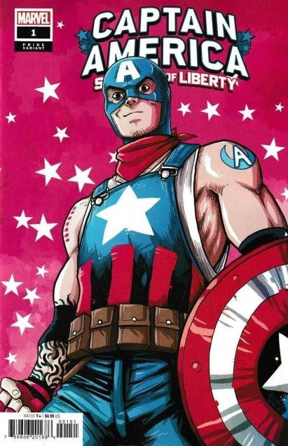 Captain America: Sentinel of Liberty 1 (2022)  Luciano Vecchio Pride Variant