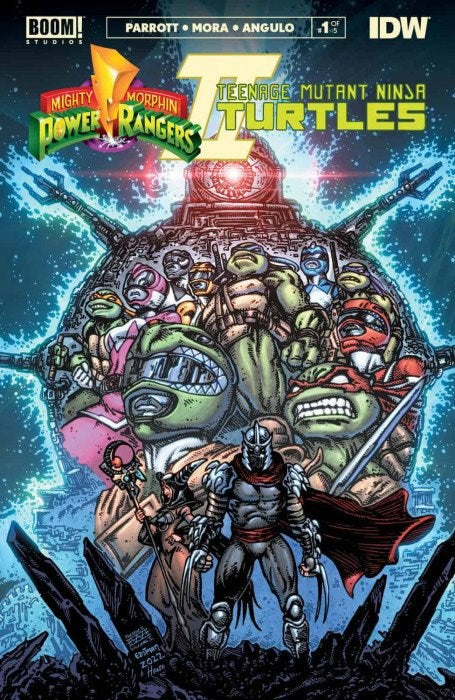 Mighty Morphin Power Rangers/ Teenage Mutant Ninja Turtles II 1 (2022)  Cover F by Kevin Eastman & Freddie E. Williams II