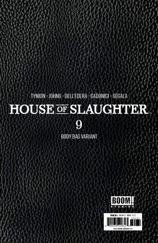 House of Slaughter 9 (2022)   Lesle Kieu Bodybag Variant