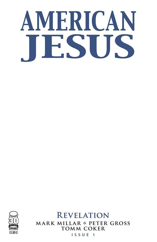 American Jesus: Revelation 1 (2022) Blank Variant