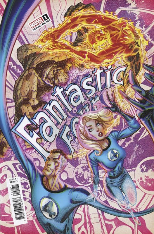 Fantastic Four 1 (2023)   J. Scott Campbell Anniversary Variant