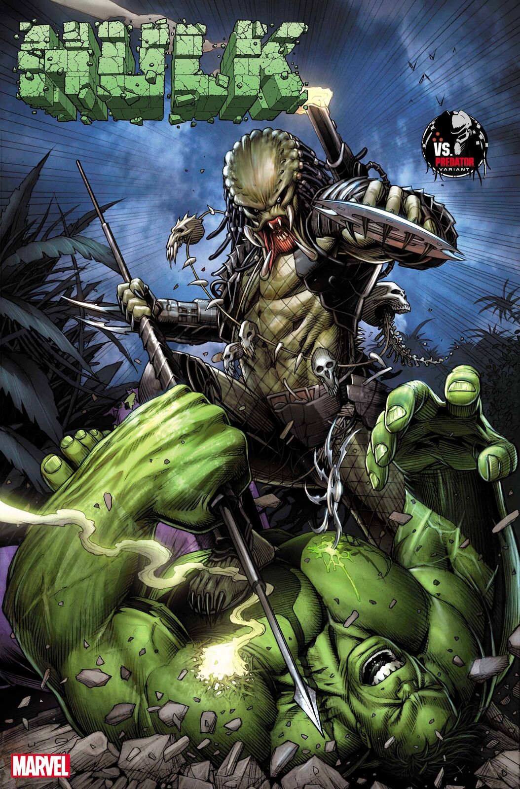 Hulk 9 (2022)  Dale Keown Predator Variant